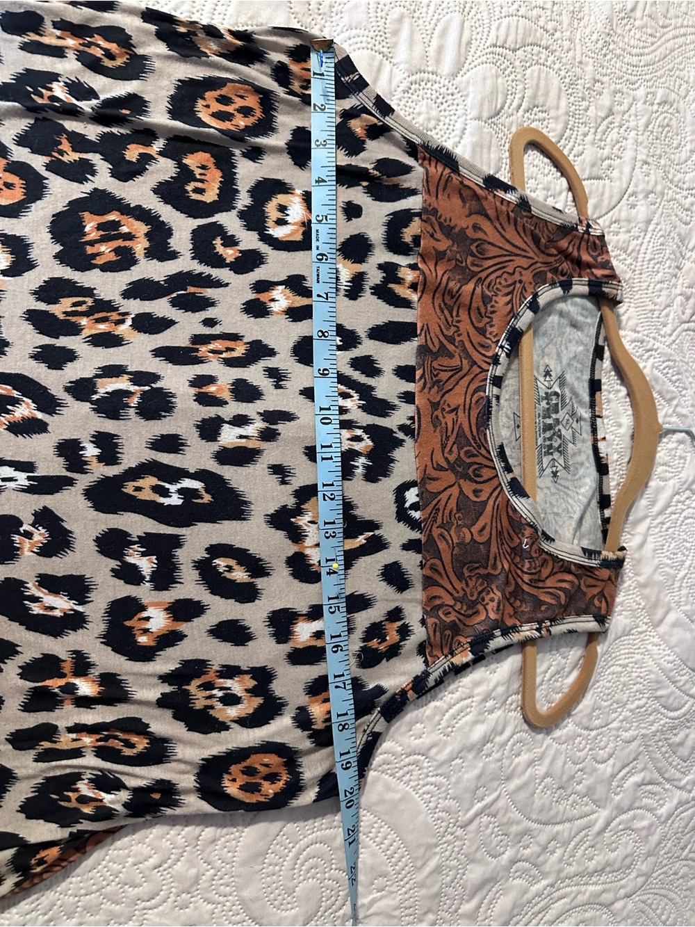 Crazy Train Tank Too Leopard and Western All In One - Picture 5 of 8